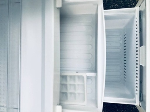 ①✨2017年製✨2404番 SHARP✨ノンフロン冷凍冷蔵庫✨SJ-D14C-W‼️ − 東京都