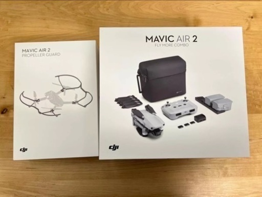 [美品]DJI MAVIC AIR 2 FLY MORE コンボ　純正品プロペラカード未使用