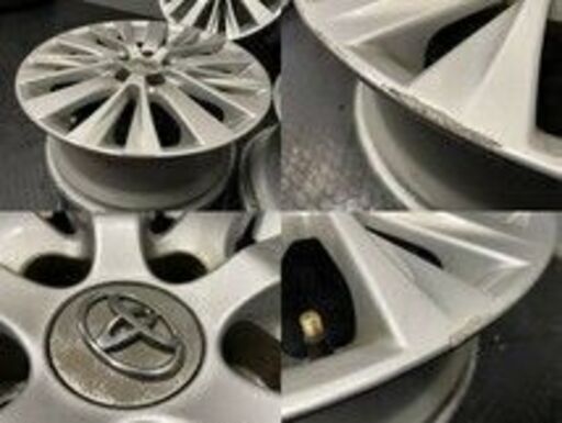 20アルファード　ヴェルファイア　純正18インチ　4本セット　流用など 20アルファード ヴェルファイア 純正18インチ 4本セット 流用など