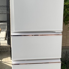 【RKGRE-858】特価！三菱/272L 3ドア冷凍冷蔵庫/MR-CX27D-W/中古品/2019年製/当社より近隣無料配達 RKGRE-858】特価！三菱/272L 3ドア冷凍冷蔵庫/MR-CX27D-W/中古品/2019年
