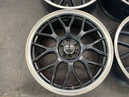 Euro Sports　7J×18インチ　オフセット48　5穴　PCD100　4本　管理番号H1814