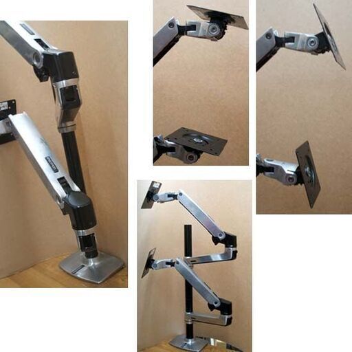 モニター 2台用 エルゴトロン LX デュアルスタッキングアーム 45-549