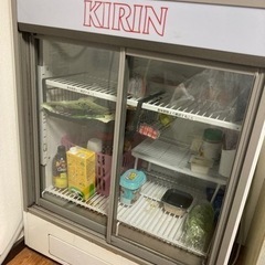 【ネット決済】冷蔵庫 ショーケース キリン レトロ家電 業務用