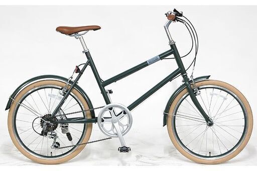 新車　ミニベロ　20インチ　税別￥22.800-　外装６段　シークレットコードミニに乗り降りしやすいスタッカード仕様
