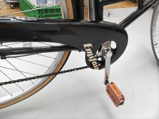J060 普通自転車 Emifain LEDオート 6段変速