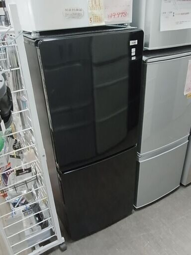 Haier ハイアール ２ドア冷凍冷蔵庫 JR-NF148B 2020年製 148L ブラック