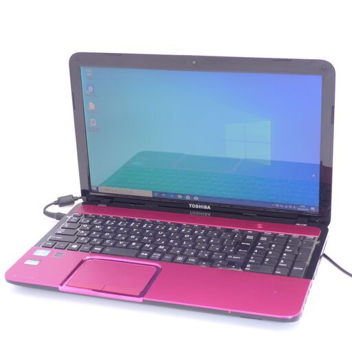 中古美品 新品SSD搭載 Wi-Fi有 ピンク ノートパソコン 東芝 T552/47GR 第3世代Core i5 8GB Blu-ray 無線 webカメラ Windows10 Office