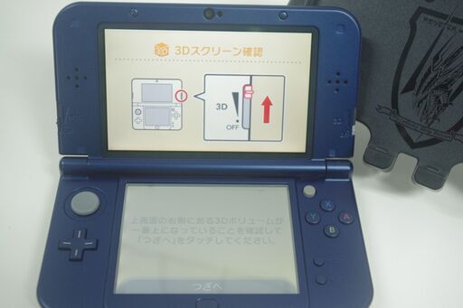 new Nintendo 3DS LL/モンスターハンターハンティングギア付き！