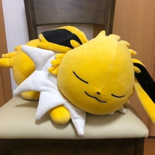 サンダースぬいぐるみすやすやサンダース Nina Blook 明峰のおもちゃの中古あげます 譲ります ジモティーで不用品の処分