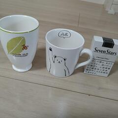 【新品未使用】ミスドコップ＆クマのマグカップ