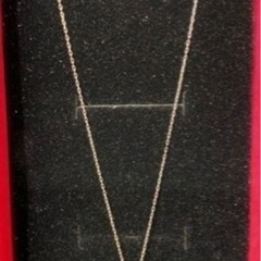 K10ホワイトゴールド　ダイヤネックレス