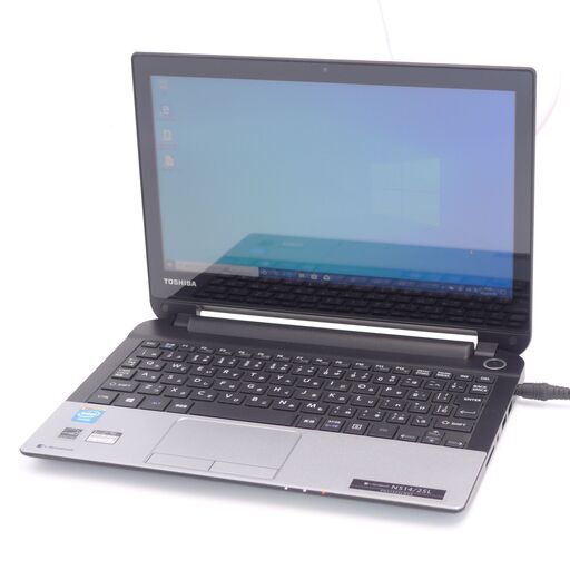 中古美品 Wi-Fi有 タッチ可 ノートパソコン 東芝 N514/25L 銀色 11.6インチ Celeron 4GB 無線 Bluetooth webカメラ Windows10 Office