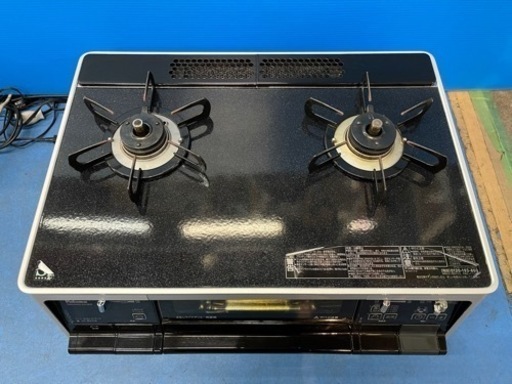 都市ガス用　ガスコンロ　水なし両面焼きグリル　グランシェフシリーズ　パロマ　PA-91WCK-R