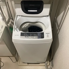 【ネット決済】日立製　洗濯機　slim&compact 5kg