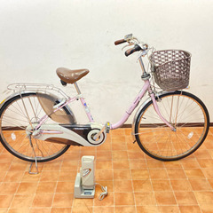 動作良好 B25 Panasonic 電動アシスト自転車 3段変速 26インチ