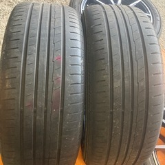 🌈215/50R17 3分山サマータイヤ、アルミホイールセット