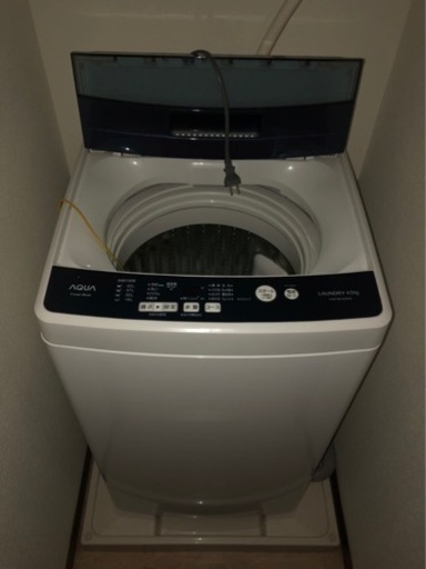 2018年製洗濯機4.5キロ