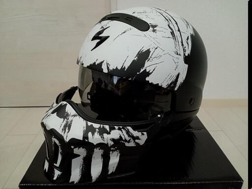 新品未使用 スコーピオンEXO-コンバットエボ マローダー ハーレー ドラッグスターなどアメリカンに SCORPION Marauder ヘルメット