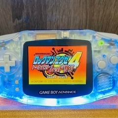 【ネット決済・配送可】ゲームボーイアドバンス　LED液晶カスタム...