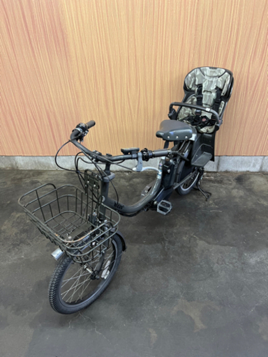 純正カゴ付き‼️ 子供乗せ 電動自転車 BRIDGESTONE ビッケ 20インチ 二 