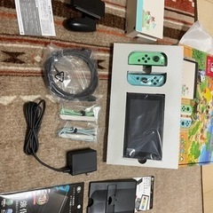 美品　Nintendo 任天堂　switch スイッチ　どうぶつの森バージョン