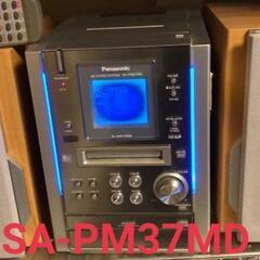 MDデッキ CD コンポ パナソニック SA-PM37MD
