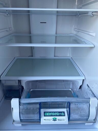 U2501 日立 真空チルド・自動製氷機付き 冷蔵庫 265L - 冷蔵庫 