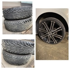 ヴァレスト コンパックポリッシュ 17インチ タイヤ付き