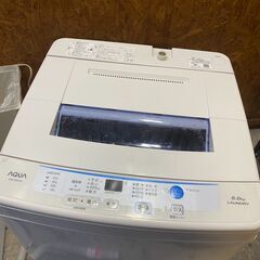 U2907　アクア　２０１７年　６ｋｇ　洗濯機