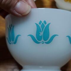 Fire King チューリップ カッテージチーズボウル 5色