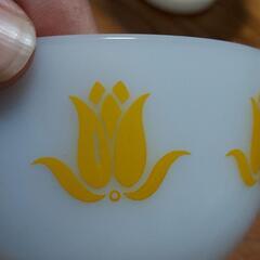 Fire King チューリップ カッテージチーズボウル 5色