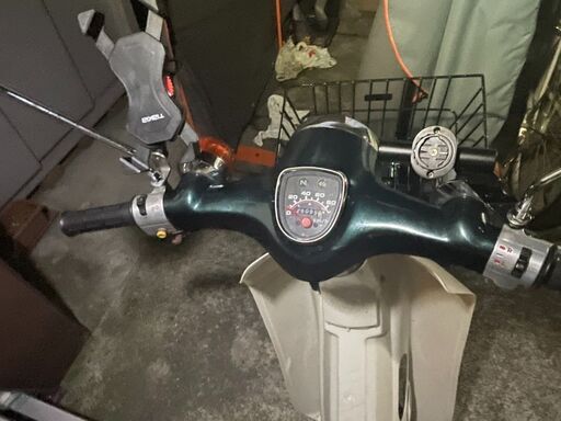 スーパーカブ９０DX　シートと電源ユニットとサイドペダル等純正新品交換済　オマケの付属品多数 スーパーカブ90DX シートと電源ユニットとサイドペダル等純正新品