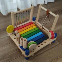 木の楽器　子供　幼児　赤ちゃん　玩具