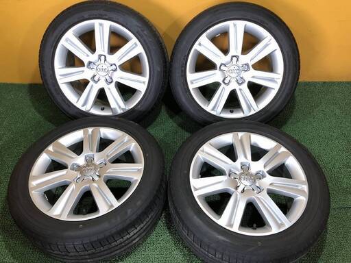 No.756 アウディ純正 A4 ホイール 17インチ 17×7.5J 5穴 PCD112 タイヤ