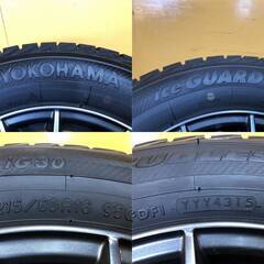 No.758　ヨコハマ　アイスガードiG30　スタッドレスタイヤ 16インチ　215/60R16　ホイール付　5穴 PCD114.3　4本 売切 160サイズ×4