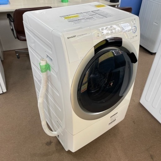 決まりました】ES-S7A シャープ ドラム式洗濯乾燥機 洗濯7kg 乾燥3.5kg 2016年製