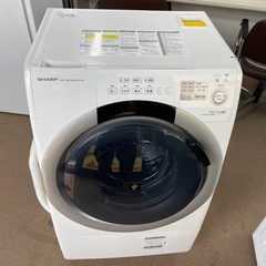 決まりました】ES-S7A シャープ ドラム式洗濯乾燥機 洗濯7kg 乾燥3.5kg
