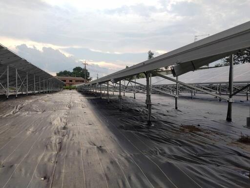 徐草、防草シート、外構工事