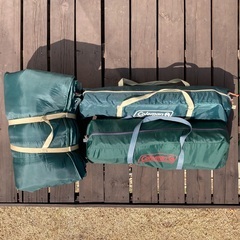 Coleman  コールマン　3点セット＜ドームテント（270サイズ）＋テントマット＋ヘキサタープ＞