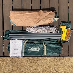 Coleman  コールマン　3点セット＜ドームテント（270サイズ）＋テントマット＋ヘキサタープ＞