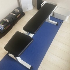 インクラインベンチ　可変式ダンベル40kg ×2