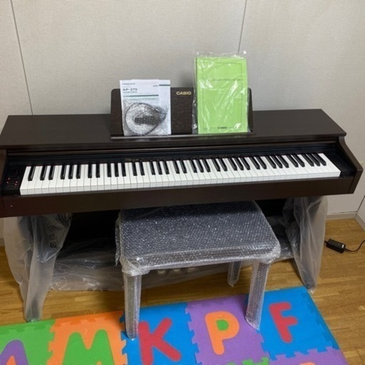 【大阪府内無料でお届け！】CASIO カシオ 電子ピアノ AP-270BN 2020年製 新古品！