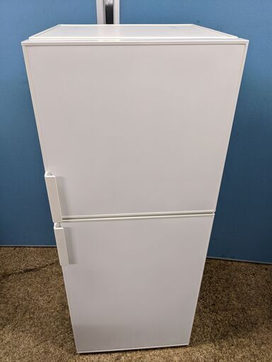 MUJI(無印良品) ノンフロン電気冷蔵庫 AMJ-14D-3 庫内容量140L/冷蔵室96L冷凍室44L 耐熱トップテーブル 2019年製