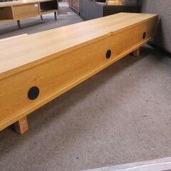 【お新古市場】お電話で3日間お取り置き可能！！ W1800 TVボード 木目調ナチュラル 【JV0331-02】