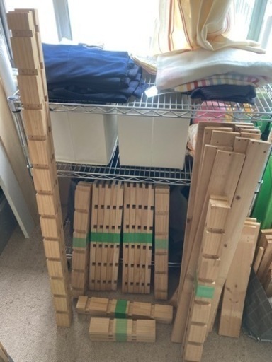 Diy 木製ラック支柱 棚板 端材 みちカツ 新横浜のその他の中古あげます 譲ります ジモティーで不用品の処分