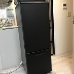 【急募】パナソニック冷蔵庫 168L 2019年製ブラック マット付き