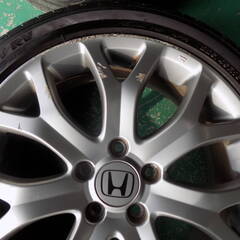 ホンダ　オデッセイRB3 RB4　アブソルート純正１８インチアルミ　ブリヂストン225/45R18　４本セット　