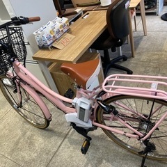 極上品 ヤマハ PAS Ami 電動自転車 26インチ 12.3Ah サクラピンク 通勤 