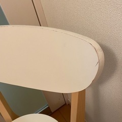 【65%オフ】IKEA テーブル&チェアセット スコグスタ 美品