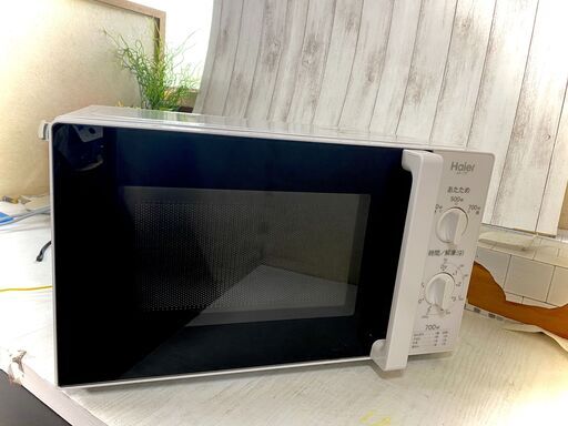 Haier 電子レンジ JM-17F ホワイト 2016年製　電子レンジ　60Hz専用